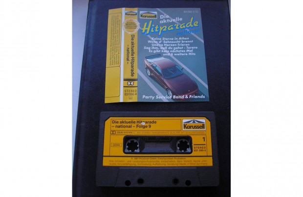 Die Aktuelle Hitparade National- 1987 , gyári műsoros kazetta