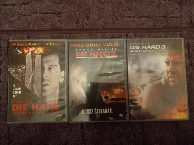 Die Hard 1-3 DVD Gyjtemny