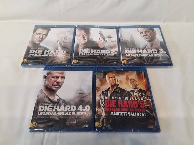 Die Hard 1-5 blu ray (bluray) teljes sorozat hazai kiads