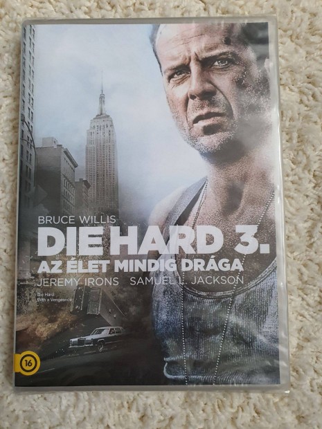 Die Hard 3 Az let mindig drga film DVD, j *ritkasg*