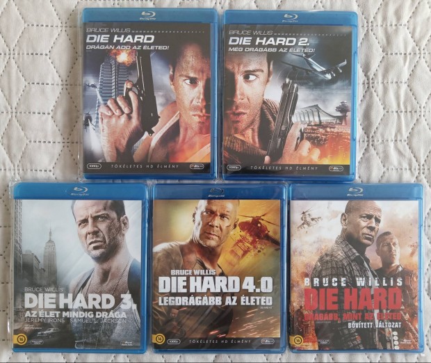 Die Hard blu-ray 1-5-ig 