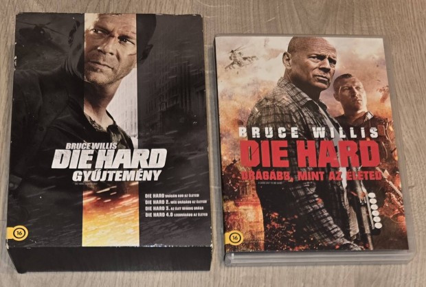 Die Hard teljes sorozat (5 DVD, Bruce Willis)