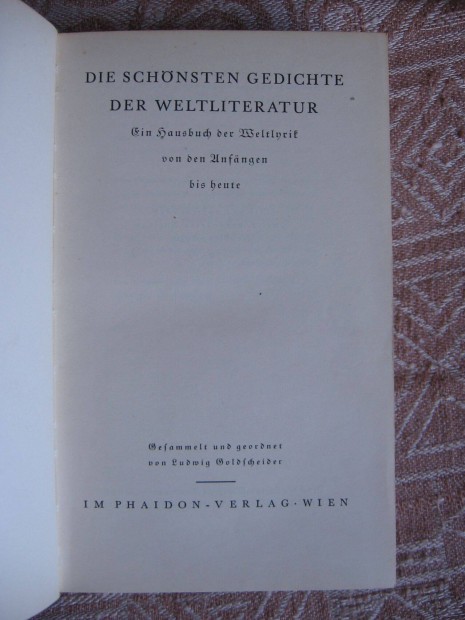 Die Schnsten Gedichte der Weltliteratur knyv