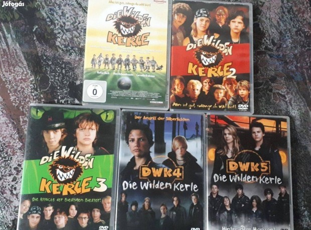 Die Wilden Kerle (Csak az a foci) 5 db nmet nyelv DVD