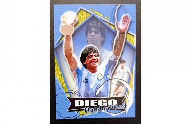 Diego Maradona (Argentna) Hand of God focis krtya Fantop Eternal 3