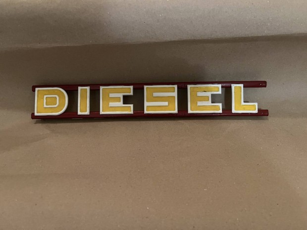 Diesel R�ba ZIL h�t�r�cs felirat jel jelv�ny log� 