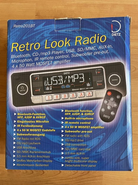 Dietz Retro Look Auts Radio