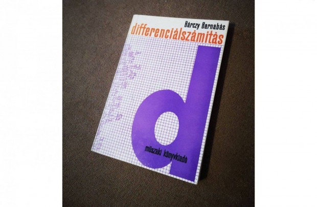 Differenciálszámítás könyv