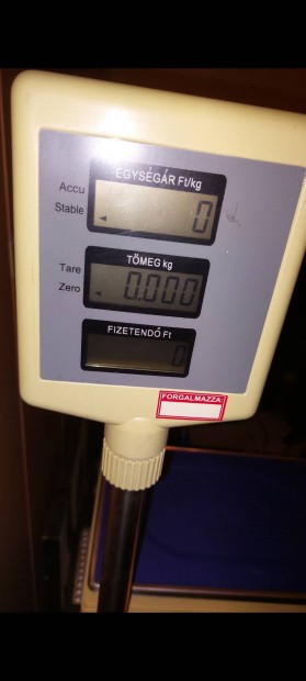 Digi Mérleg 15 kg-ig üzlethez hitelesíthető