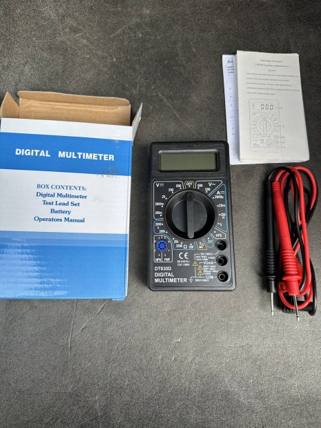 Digital multimeter mszer