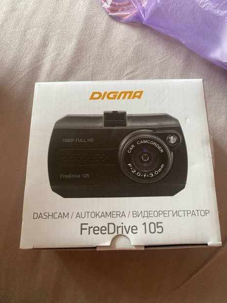 Digma Free Drive 105 Autó Fedélzeti Kamera