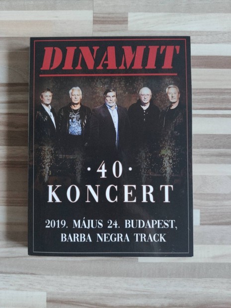 Dinamit 40 limitlt kiads koncert DVD+CD