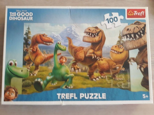 Dinoszaurosz Trefl puzzle (100 db-os,5+)