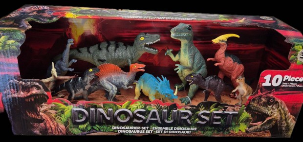 Dinoszaurusz szett (10 db-os)