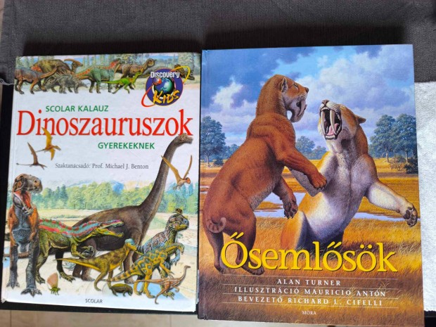 Dinoszauruszok, semlsk sznes fotkkal dsan illusztrlt knyvei