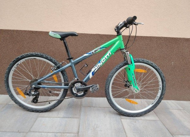 Dinott 24"-os trcsafkes, teleszkpos, minsgi MTB kerkpr