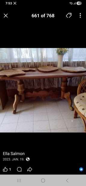 Di�fa �tkez�asztal elad� Kaposv�ron