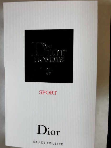 Dior Homme Sport parfm (EdT) 1 ml illatminta
