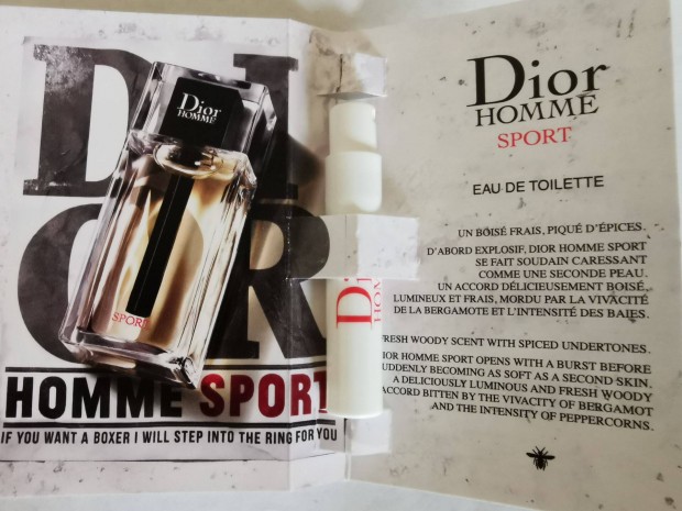 Dior Homme Sport parfm (EdT) 1 ml illatminta