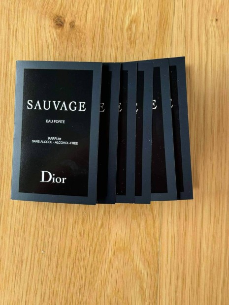 Dior Sauvage eau forte edp 1 mlx6 db