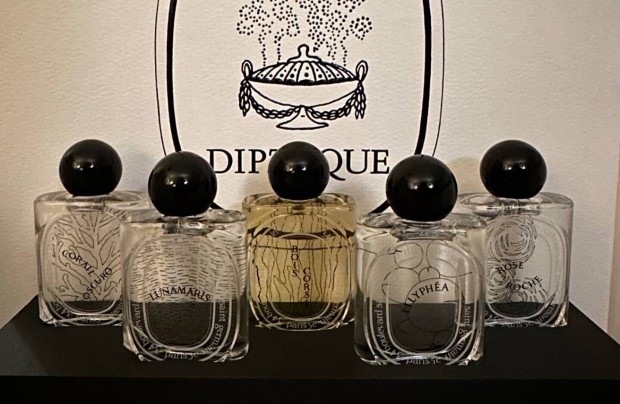 Diptyque - Les Essences de Diptyque - 5 x 10 ml mini EDP dszdobozban