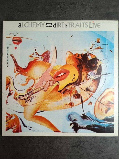 Dire Straits - Alchemy (1984, Yugoslavia), Bakelit, Hanglemez