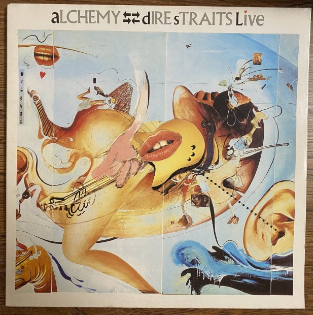 Dire Straits - Alchemy - Dire Straits Live 2 LP Bakelit 