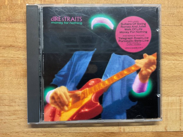 Dire Straits - Money For Nothing, cd lemez