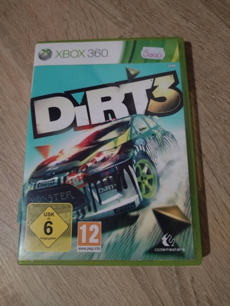 Dirt 3 Xbox 360 jtk 