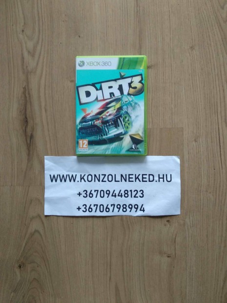 Dirt 3 Xbox One Kompatibilis Xbox 360 jtk