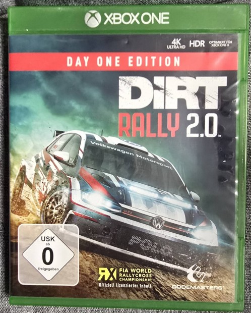 Dirt Rally 2.0 Xbox One hasznlt jtk Series X 