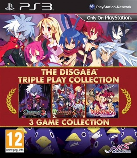 Disgaea Triple Play Collection PS3 jtk