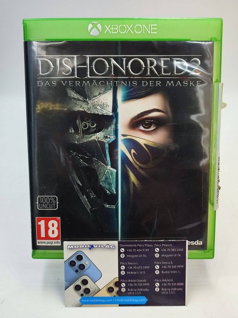 Dishonored 2 Xbox One Garancival #konzl1921
