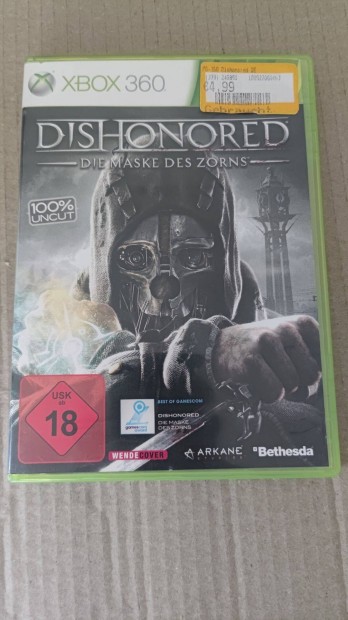 Dishonored: The Mask of Rorn xbox 360 jtk