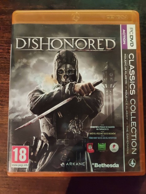 Dishonored pc jtk dvd