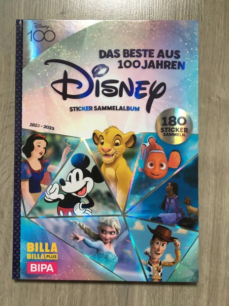 Disney 100 matrica album (ksz, nmet nyelv)