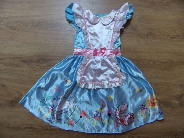 Disney Alice jelmez ruha 6-7 veseknek