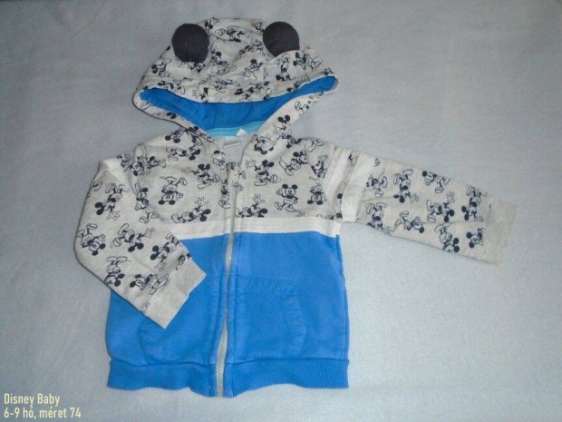 Disney Baby Mickey egr mints kapucnis pulver 6-9 h (mret 74)