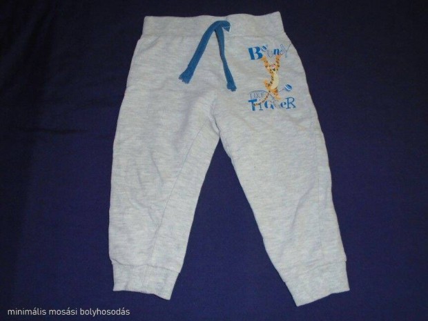 Disney Baby Tigris mints jogger nadrg 9-12 h (mret 80) szrke