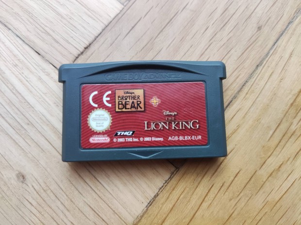 Disney Brother Bear & Lion King Gameboy Advance GBA game boy advance