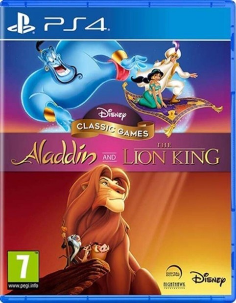 Disney Classic Games Aladdin & The Lion King PS4 jtk