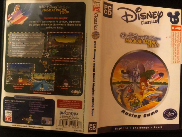 Disney Classics World Quest Magical Racing Tour PC jtk (karcmentes