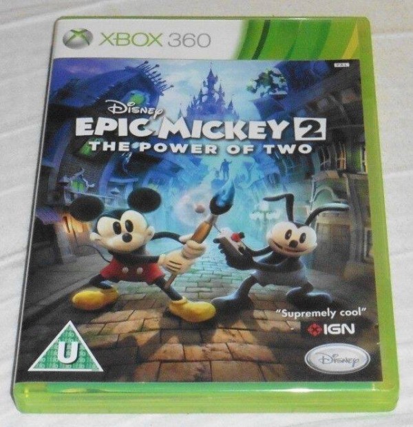 Disney Epic Mickey 2 Mickey Egr Gyri Xbox 360, ONE, Series X Jtk
