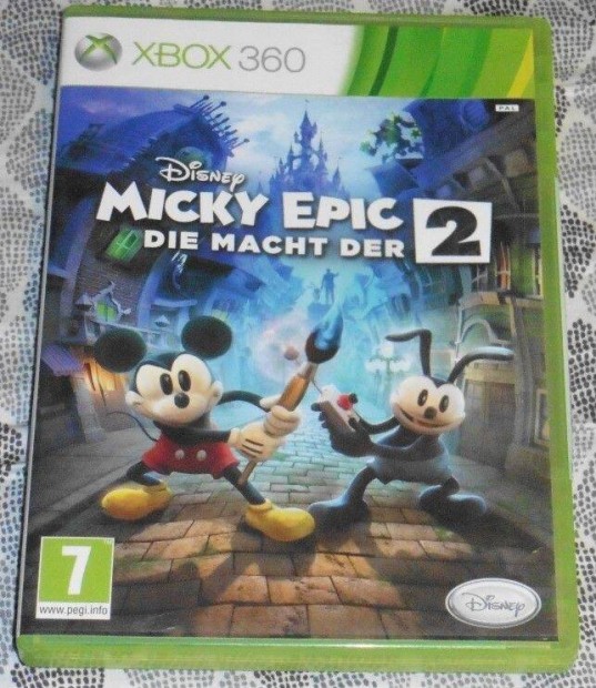 Disney Epic Mickey 2 Mickey Egr nmet, olasz Gyri Xbox 360 ONE Jtk