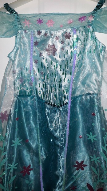 Disney Frozen Jgvarzs Elsa hercegn tavaszi ruhja jelmez, 110/116