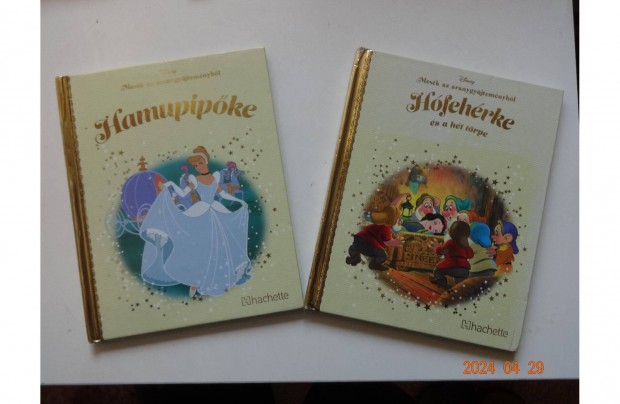 Disney Hamupipke + Hfehrke - kt ktet egytt az aranygyjtemnybl