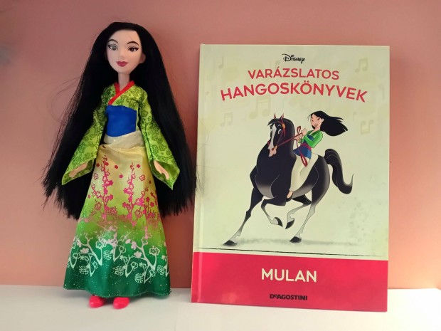 Disney Hercegn Mulan + meseknyv ( j )