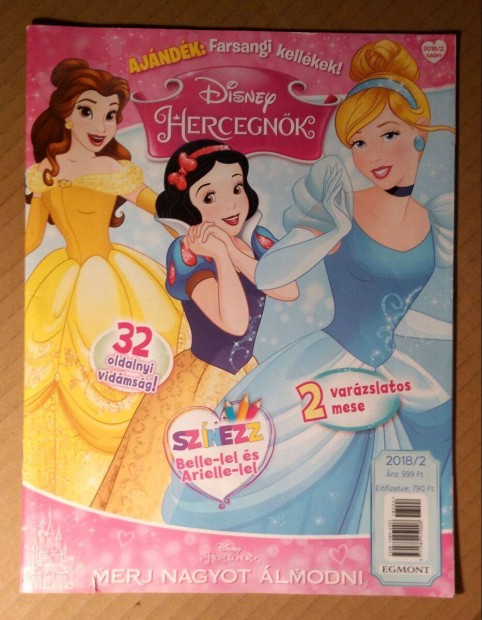 Disney Hercegnők 2018/2.szám (poszterrel)
