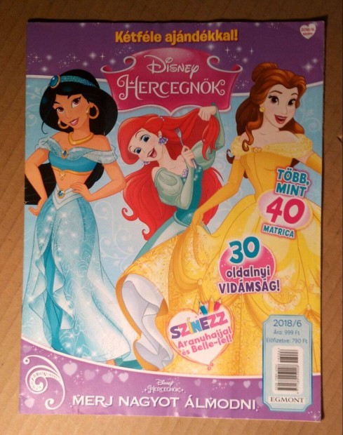 Disney Hercegnők 2018/6.szám (poszterrel)