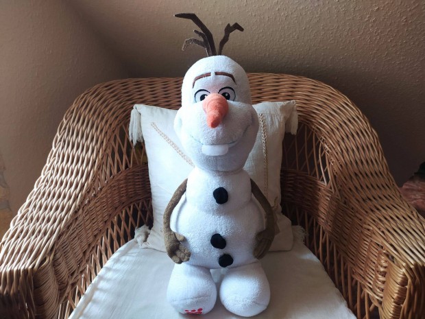 Disney Jégvarázs Build-A- Bear Olaf plüss mesefigura